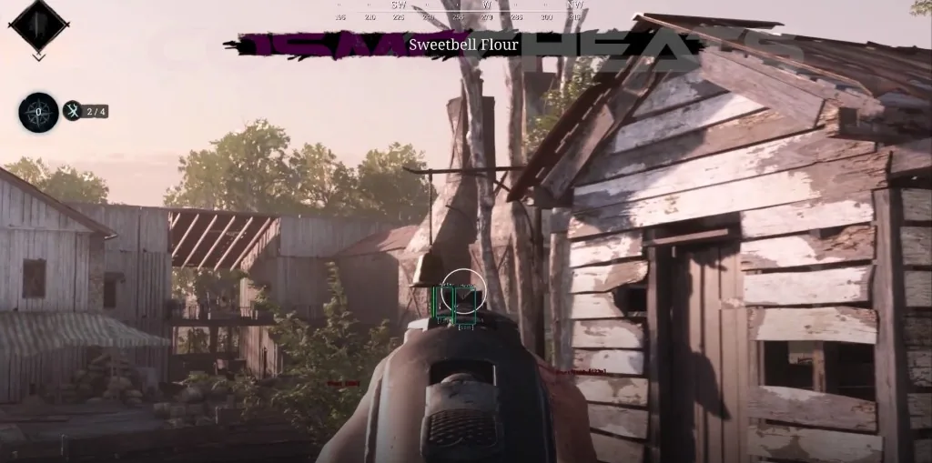 Aimbot FOV ring on Hunters at Sweetbell Flour